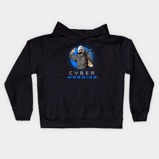 Cyber Warrior - Anime Kids Hoodie